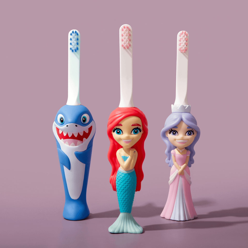Aqua the Mermaid Toothbrush for Kids With Toy Fun