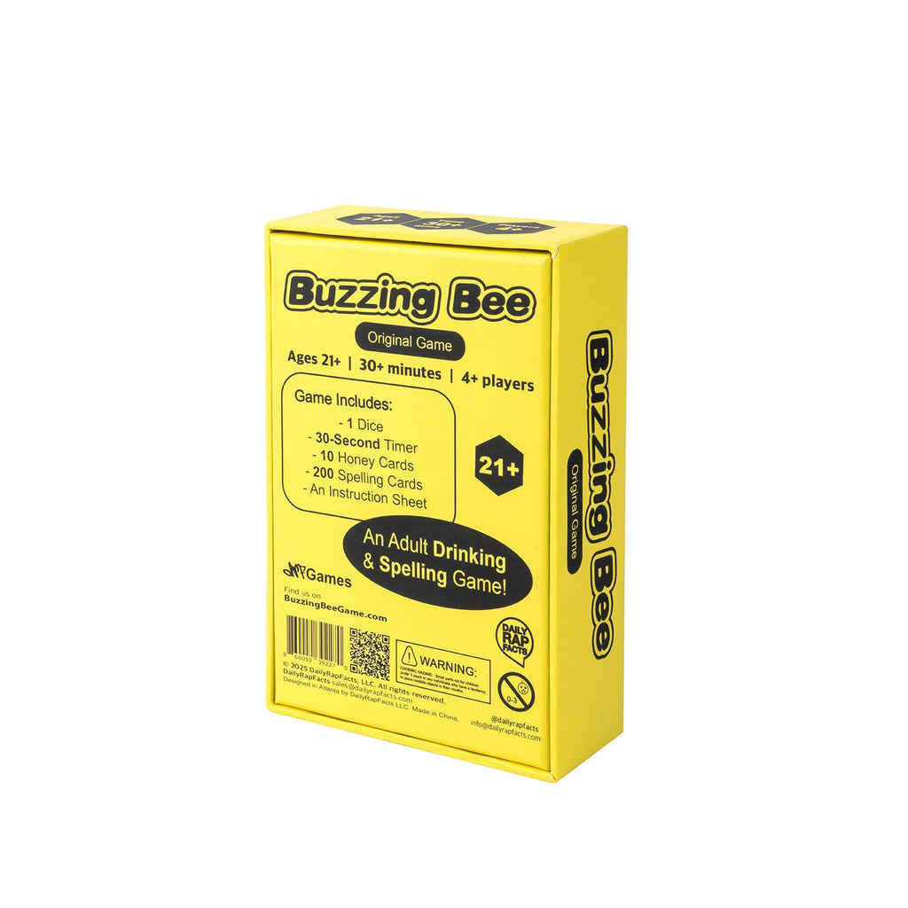 Buzzing Bee: An Adult Drinking & Spelling Game
