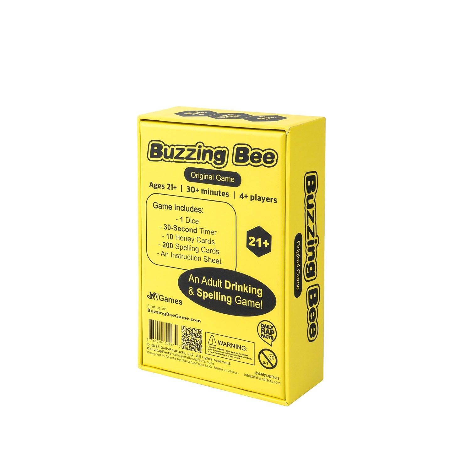Buzzing Bee: An Adult Drinking & Spelling Game
