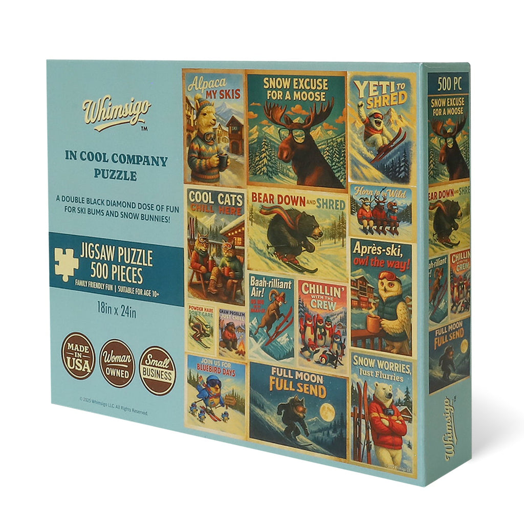 In Cool Company (500 Piece) Jigsaw Puzzle