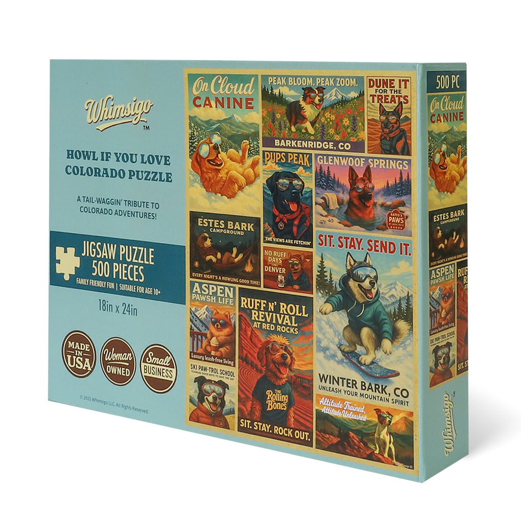 Howl If You Love Colorado (500 Piece) Jigsaw Puzzle