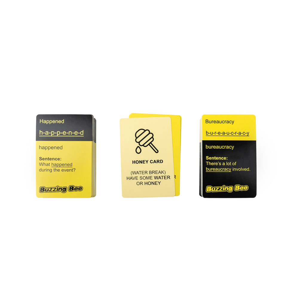 Buzzing Bee: An Adult Drinking & Spelling Game