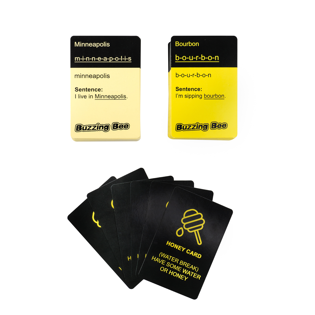 Buzzing Bee: An Adult Drinking & Spelling Game