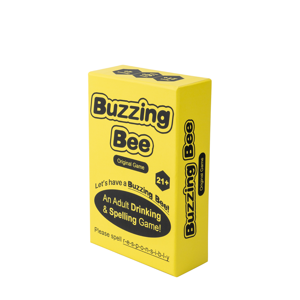 Buzzing Bee: An Adult Drinking & Spelling Game