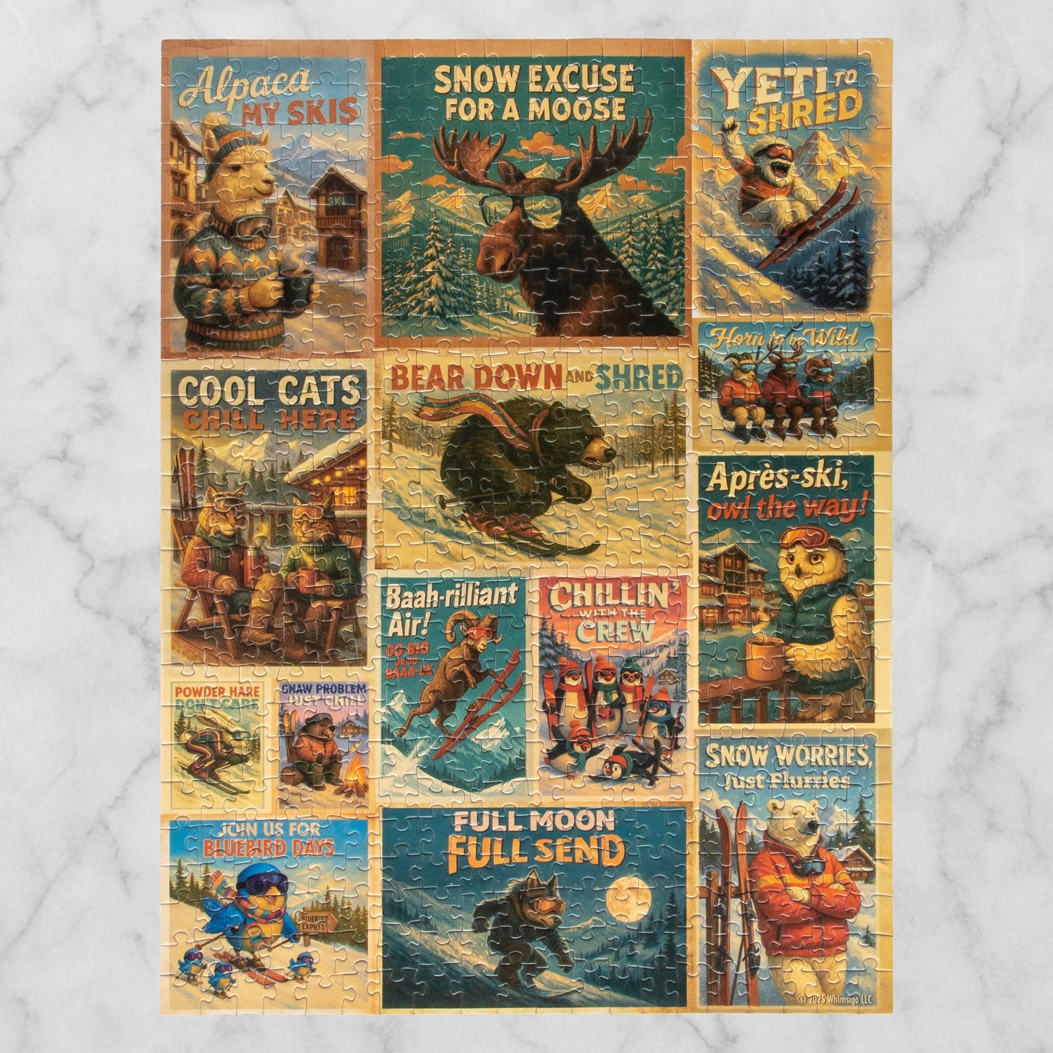 In Cool Company (500 Piece) Jigsaw Puzzle