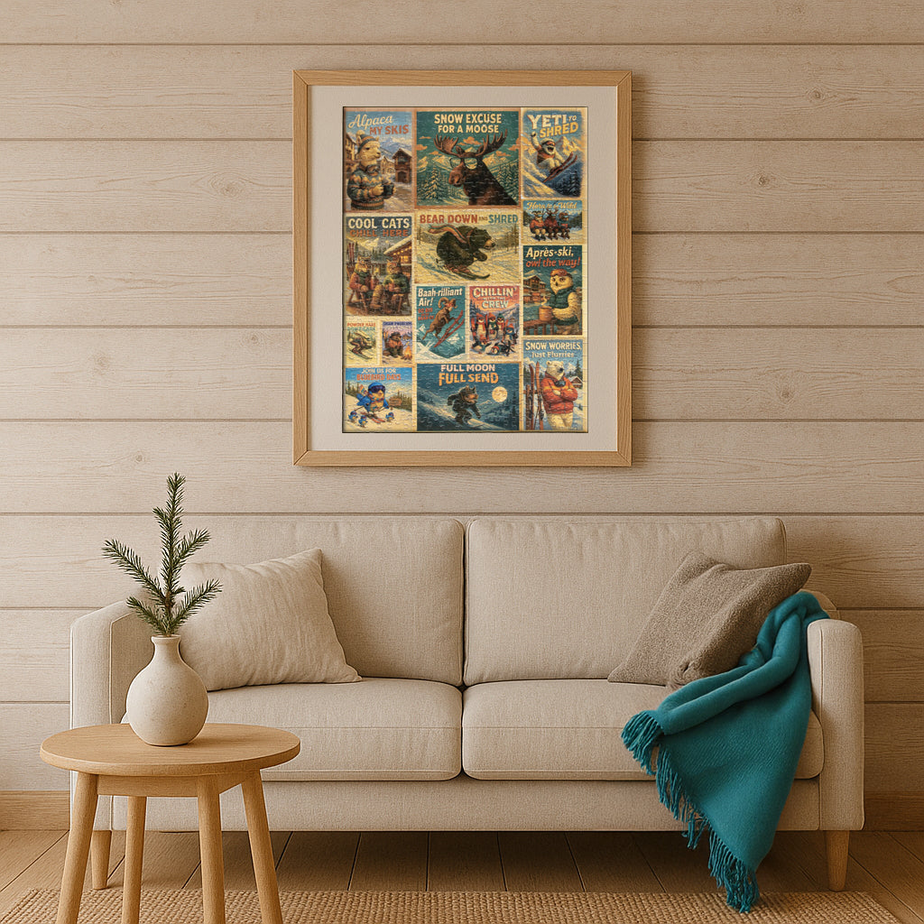 In Cool Company (500 Piece) Jigsaw Puzzle