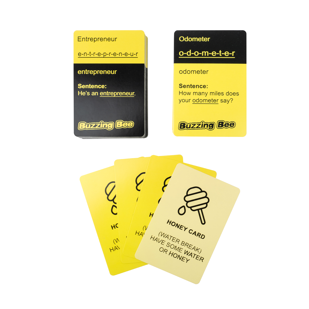 Buzzing Bee: An Adult Drinking & Spelling Game