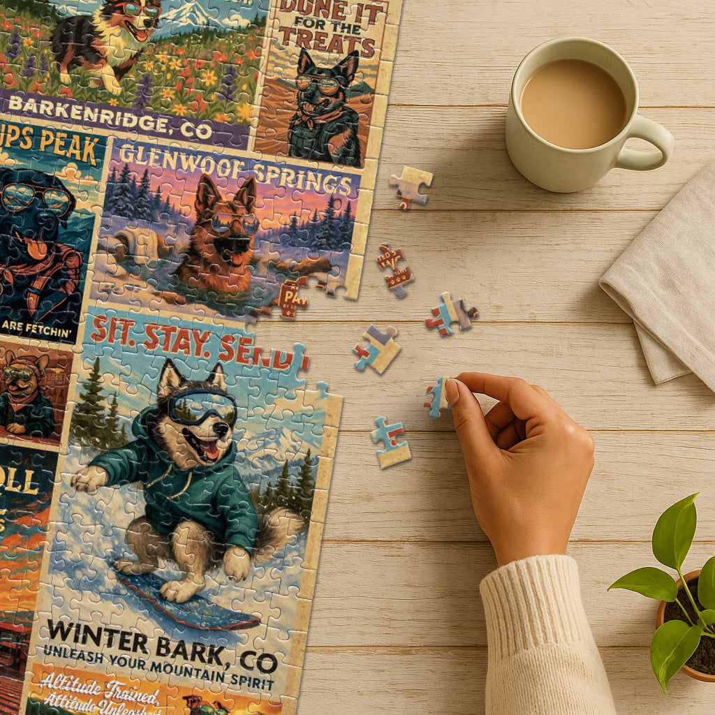 Howl If You Love Colorado (500 Piece) Jigsaw Puzzle