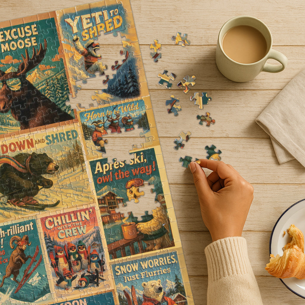 In Cool Company (500 Piece) Jigsaw Puzzle