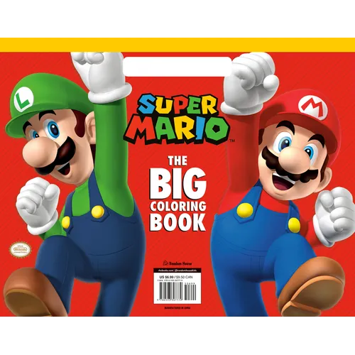 Super Mario: The Big Coloring Book (Nintendo(r)) - Paperback