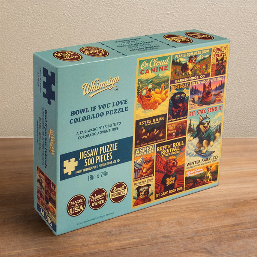 Howl If You Love Colorado (500 Piece) Jigsaw Puzzle