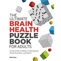 The Ultimate Brain Health Puzzle Book for Adults: Crosswords, Sudoku, Cryptograms, Word Searches, and More! - Paperback