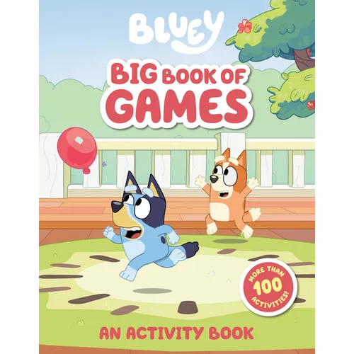 Bluey: Big Book of Games: An Activity Book - Paperback